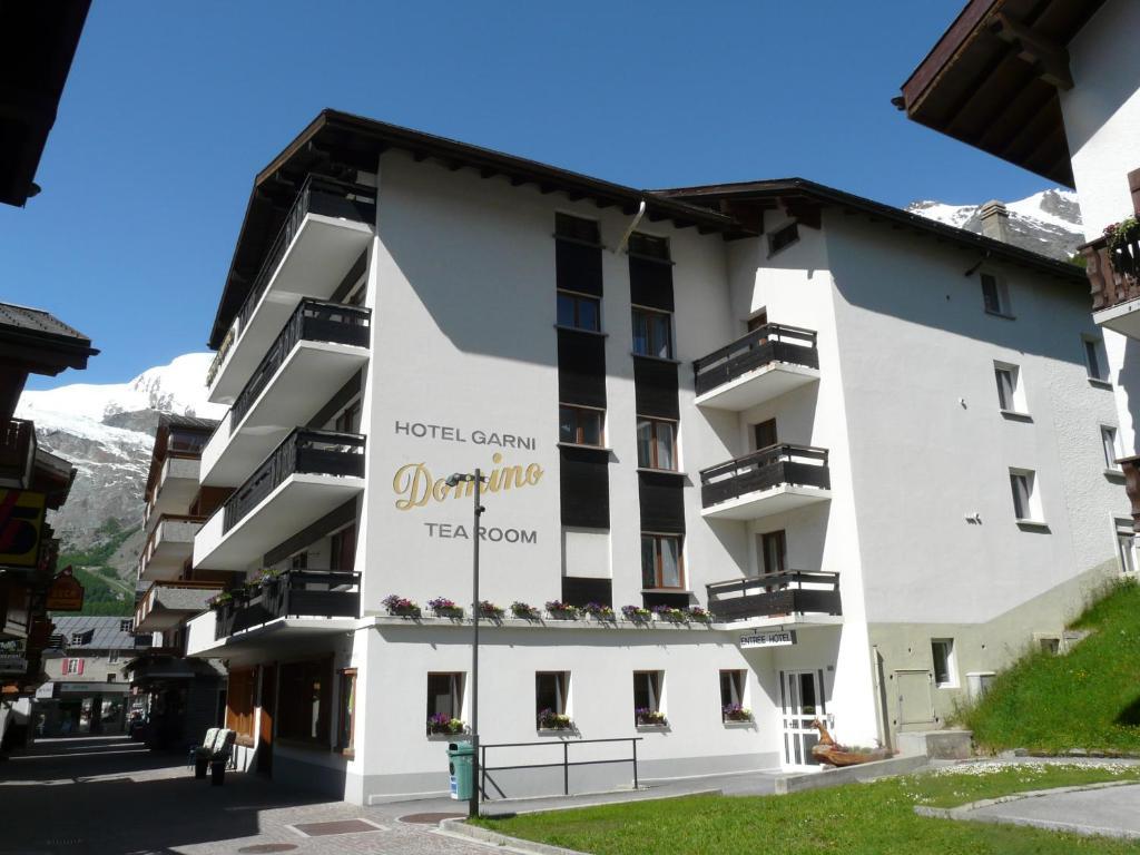Hotel Garni Domino Saas Fee Exterior foto