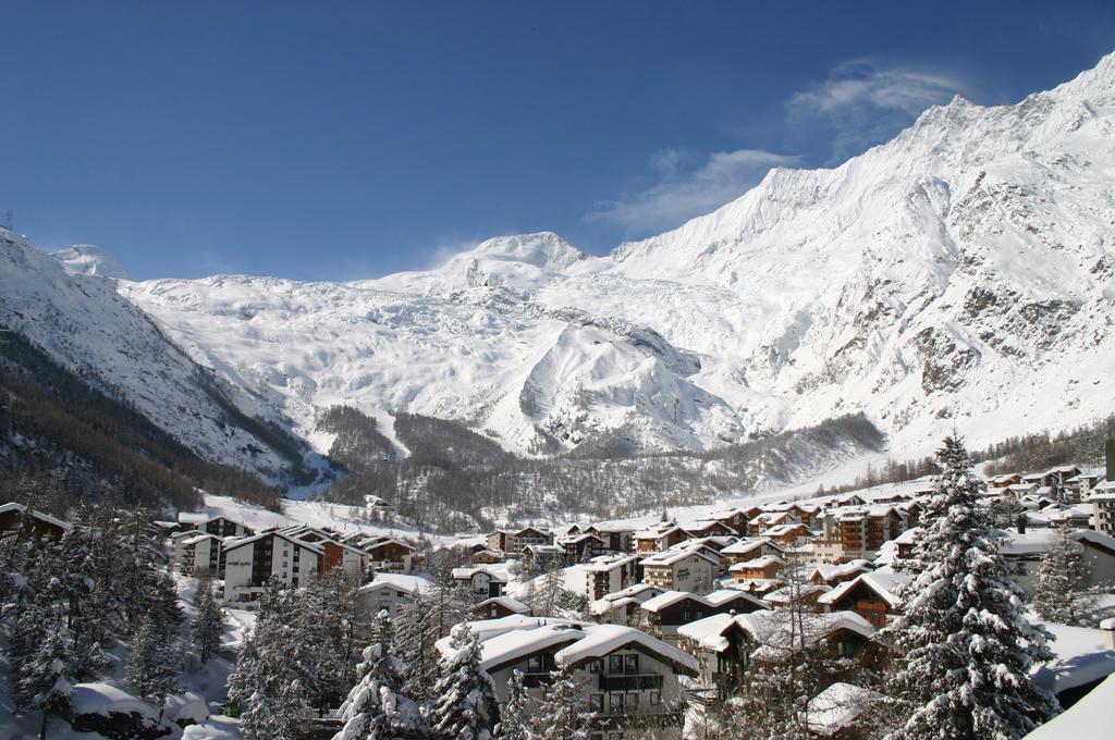 Hotel Garni Domino Saas Fee Exterior foto