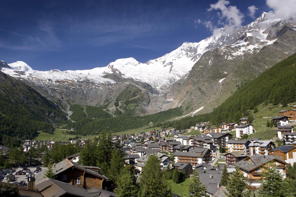 Hotel Garni Domino Saas Fee Exterior foto